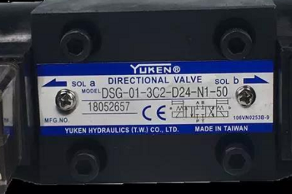 YUKEN油研電磁閥DSG-01-3C4-D24-N1-50、MSW-03-X-40型號(hào)解析，詳細(xì)參數(shù)
